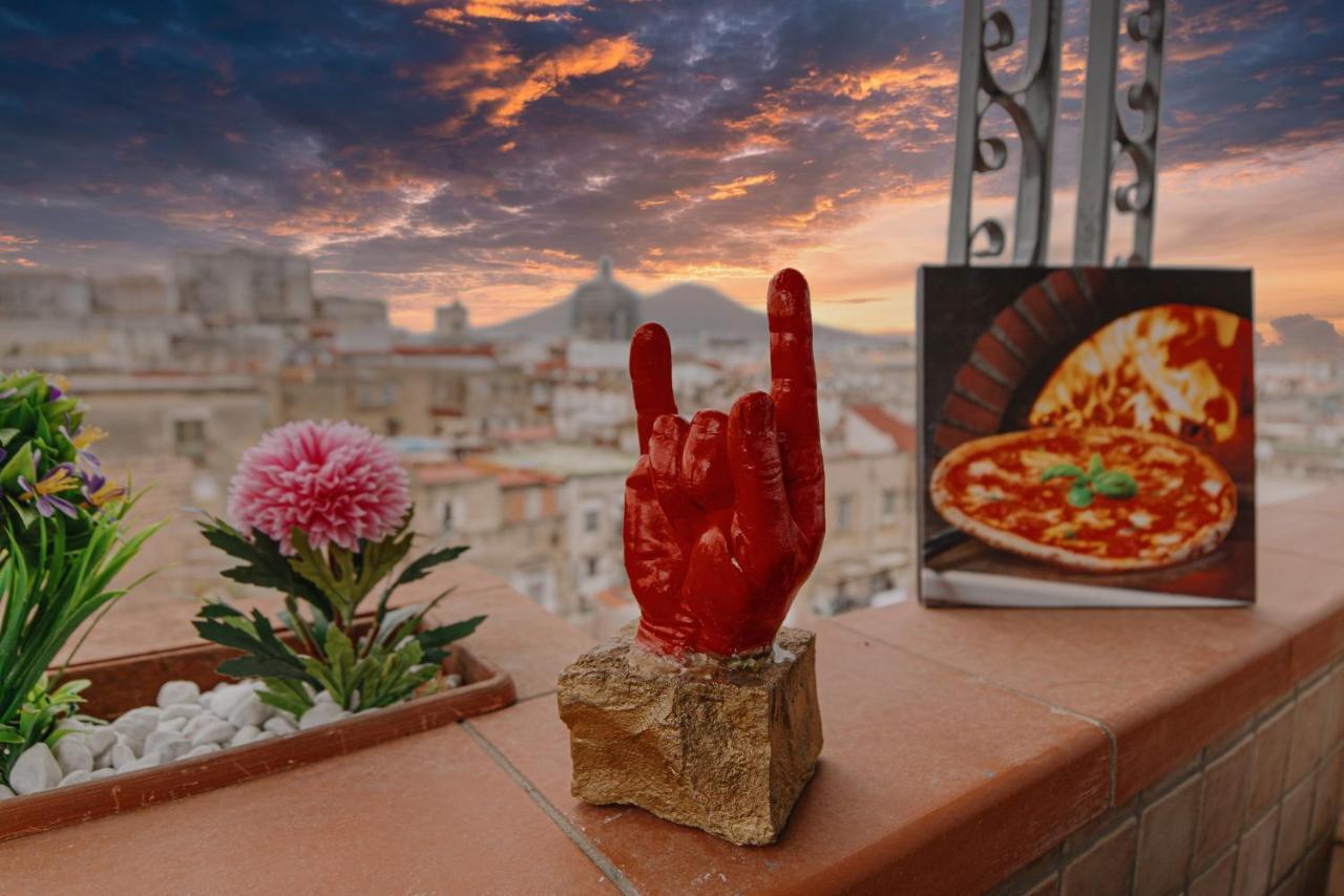 ナポリ La Terrazza Nel Centroヴィラ エクステリア 写真